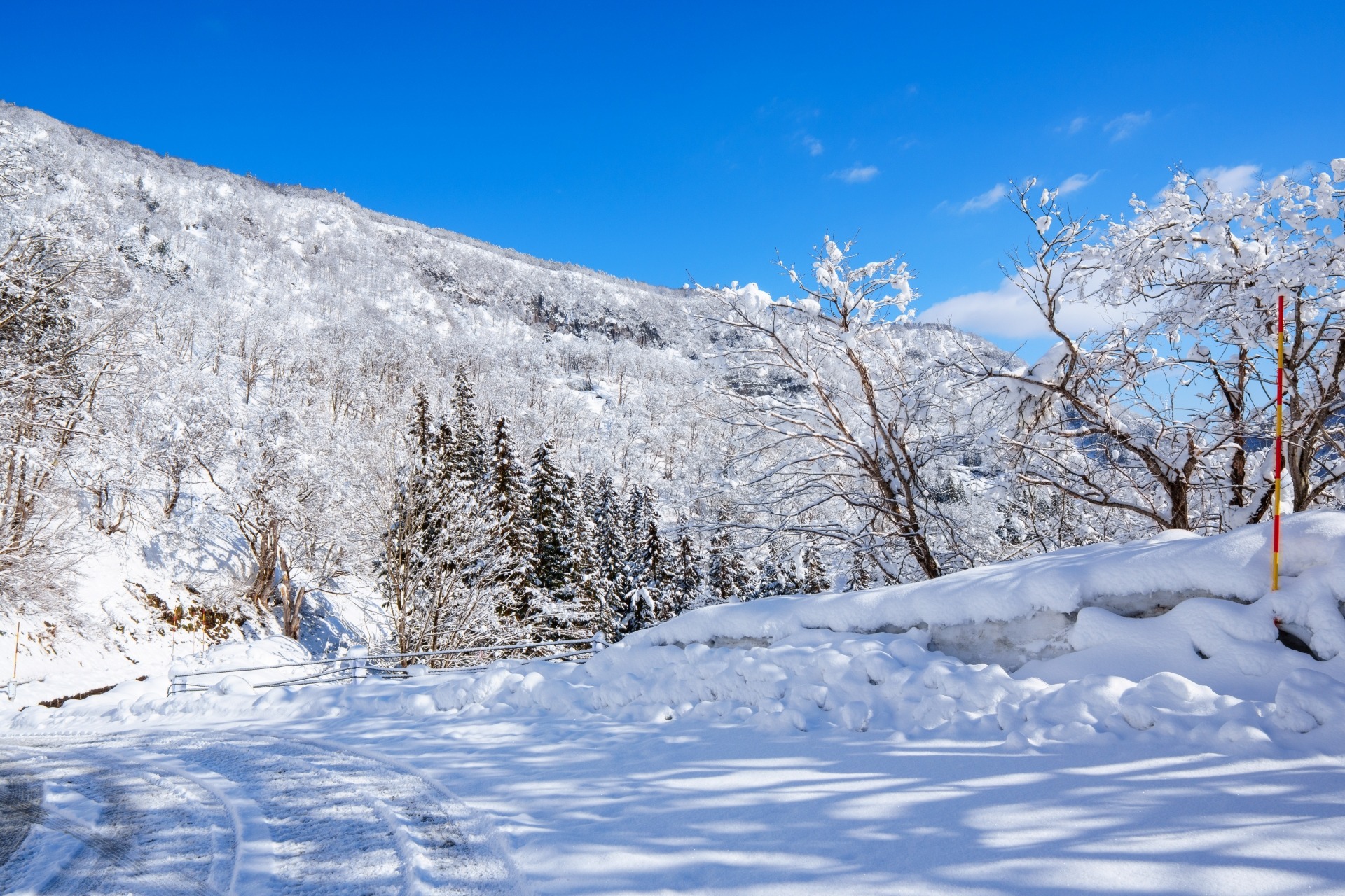 秋山郷清水川原
